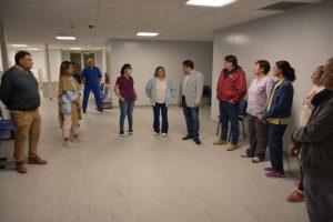 Continúa la puesta a punto del Hospital Modular de Pico Truncado
