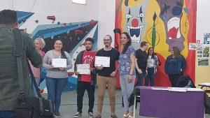 Estudiantes del Instituto Provincial de Educación Superior llevaron adelante diferentes talleres en Caleta Olivia