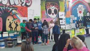 Estudiantes del Instituto Provincial de Educación Superior llevaron adelante diferentes talleres en Caleta Olivia