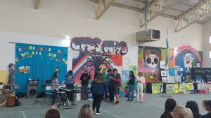 Estudiantes del Instituto Provincial de Educación Superior llevaron adelante diferentes talleres en Caleta Olivia
