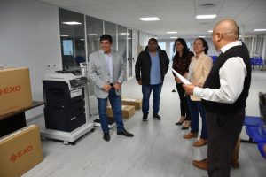 Salud entregó insumos a Centros de Salud y al Hospital Modular de Caleta Olivia