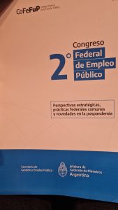 Santa Cruz participa del 2° Congreso Federal de Empleo Público