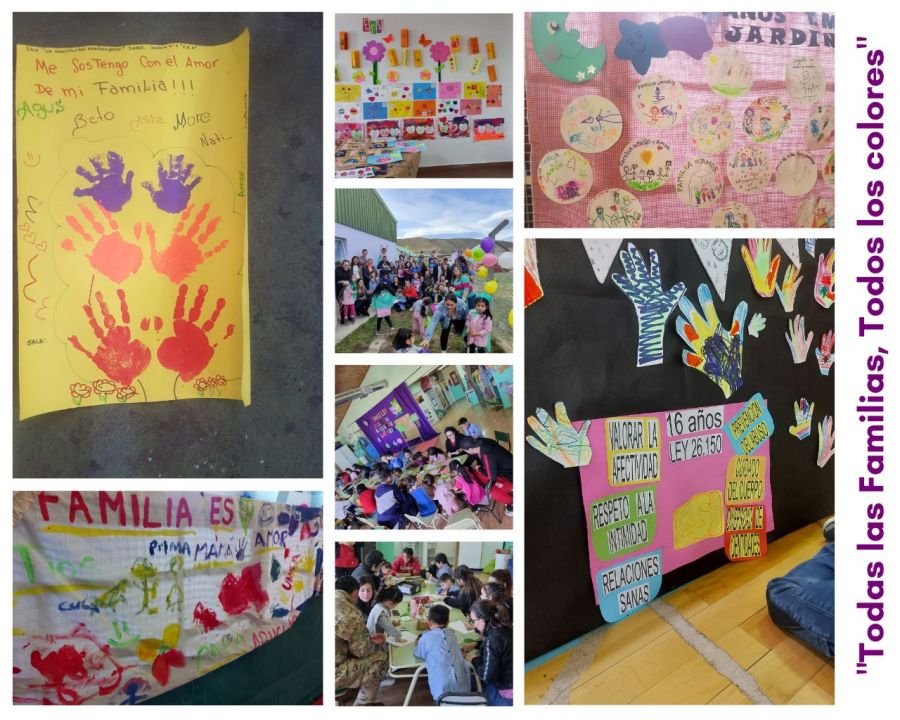 Se llevó adelante una propuesta “Todas las familias, Todos los colores”