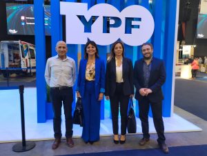El Gobierno junto a la Cámara de Empresas del Golfo San Jorge recorrieron Expo Industrial y Comercial