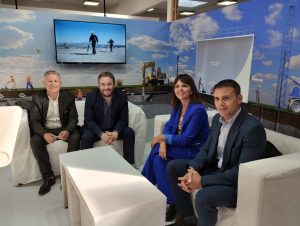 El Gobierno junto a la Cámara de Empresas del Golfo San Jorge recorrieron Expo Industrial y Comercial