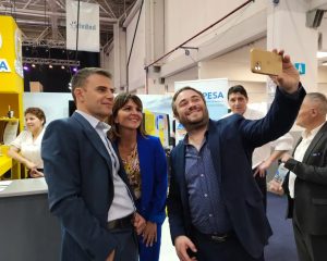 El Gobierno junto a la Cámara de Empresas del Golfo San Jorge recorrieron Expo Industrial y Comercial