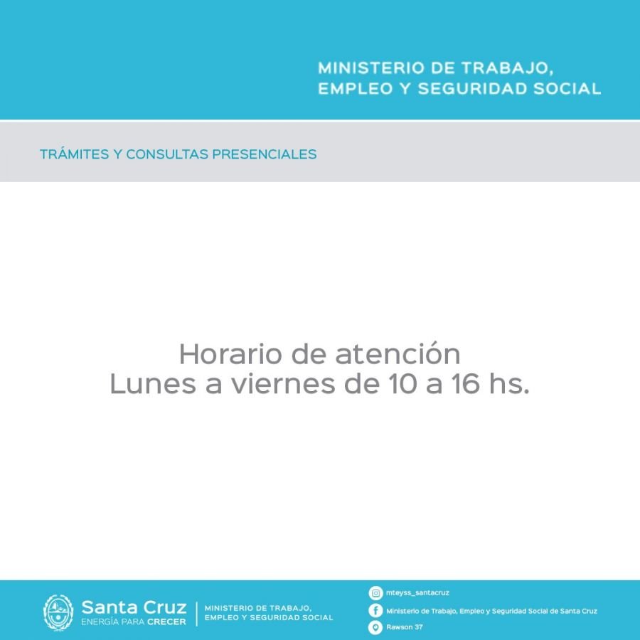 El Gobierno informa las vías de comunicación del Ministerio de Trabajo, Empleo y Seguridad