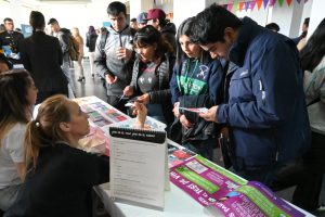 Salud brindó consejería de salud sexual integral en la Expo Vocacional y Ocupacional "Eligiendo mi camino"