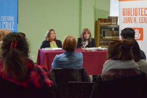 Cecilia Maldini participó en el ciclo “Literatura Santacruceña en la Lenzi”