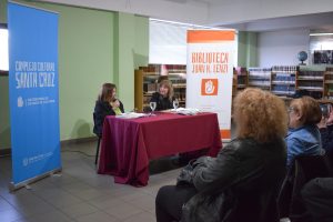 Cecilia Maldini participó en el ciclo “Literatura Santacruceña en la Lenzi”