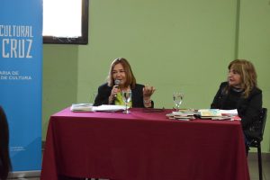 Cecilia Maldini participó en el ciclo “Literatura Santacruceña en la Lenzi”