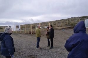 Continúan los avances en la obra de la Reserva Geológica Laguna Azul