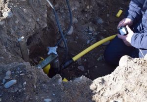 Avanza la construcción de red de gas en Los Antiguos