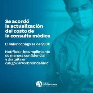 Se actualizó el valor de las consultas médicas en la Caja de Servicios Sociales