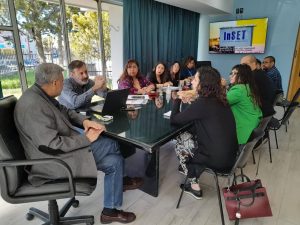 El Gobierno Provincial se reunió con el titular del Municipio de Pico Truncado y su equipo