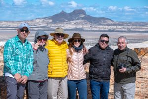Turismo acompañó la presentación de la estancia Rancho Patagónico en Bosques Petrificados