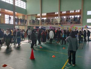 Con gran participación se desarrolló la Muestra Anual de Educación Física en el CPES N°11