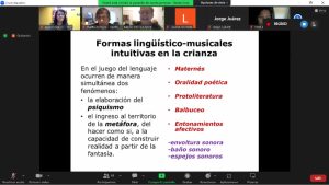 Se realizó el tramo de formación docente “Una comunidad que lee, canta, juega es una comunidad que cuida”