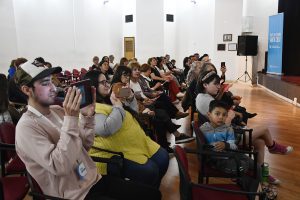 Marta Saborido presentó “Mensajes para el niño de campo” en el Complejo Cultural Santa Cruz