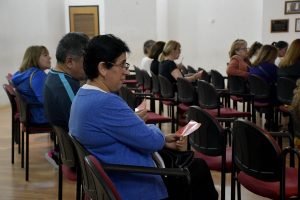 Marta Saborido presentó “Mensajes para el niño de campo” en el Complejo Cultural Santa Cruz