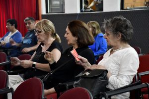 Marta Saborido presentó “Mensajes para el niño de campo” en el Complejo Cultural Santa Cruz