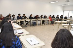 Estudiantes secundarios fueron parte de los talleres “Participación estudiantil” y “Ciudadanía digital”