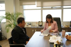 Producción firmó convenio con la Municipalidad de El Chaltén