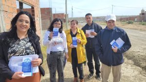 Programa Vale Santa Cruz: Continúan los abordajes territoriales en Caleta Olivia