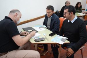 Rondas de negocio en la primera Expo RUPAE en Caleta Olivia