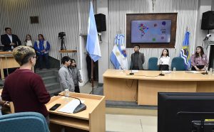 Estudiantes santacruceñxs participaron de la sesión y acto de cierre del Parlamento Juvenil del Mercosur 2022