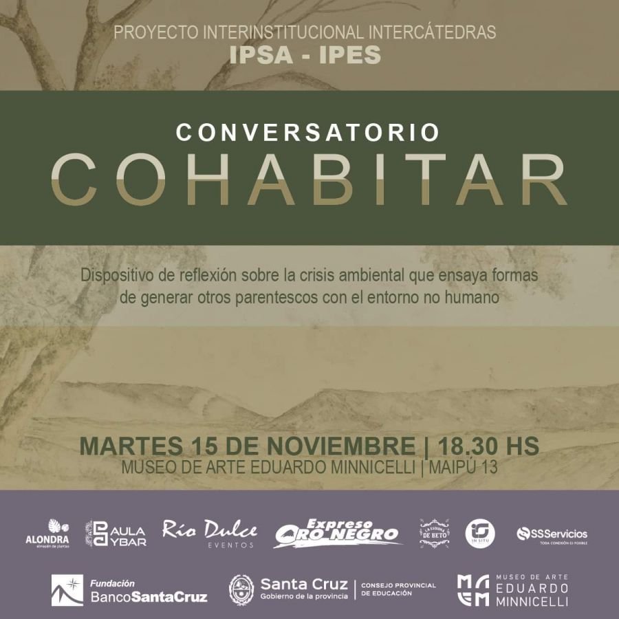 El MAEM invita a la comunidad a participar del conversatorio intercátedras “Cohabitar”