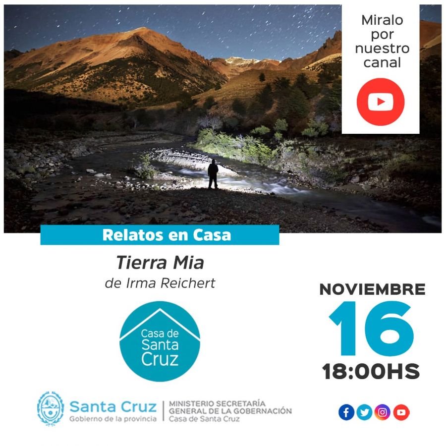 Se presenta el nuevo episodio del Ciclo Audiovisual "Relatos en Casa"