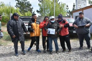 Guardapescas realizan controles en los ríos que confluyen en el Lago Buenos Aires