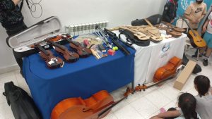 Educación hizo entrega de instrumentos a la Orquesta Latinoamericana del San Benito