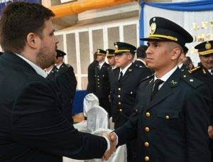 Concretaron ceremonia de egreso conjunto de oficiales de las fuerzas provinciales