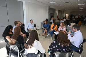 Se llevó adelante el encuentro de referentes de cada localidad de la Caja de Servicios Sociales