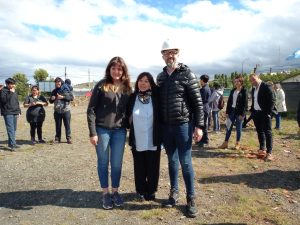 Visitaron la obra de la Escuela Industrial en Procesos Energéticos de 28 de Noviembre