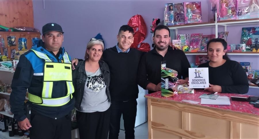 Senderos Escolares llegó a las localidades de Puerto Santa Cruz y Piedra Buena