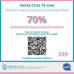 Santa Cruz Te Une suma más servicios al beneficio para estudiantes