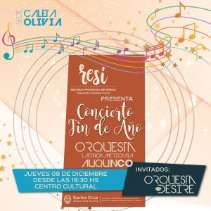 La Escuela Provincial de Música Re Si realiza los Conciertos de Fin de Año