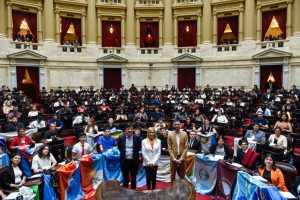 Santa Cruz participó del 13° Encuentro Nacional de Parlamento Juvenil del Mercosur