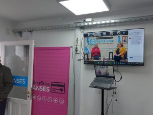 El municipio de Perito Moreno se suma al Programa "Santa Cruz Abraza"