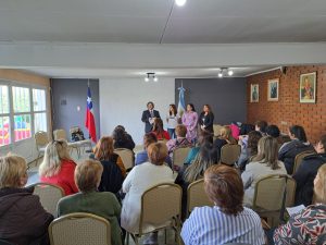 Presentaron la Guía de Herramientas de abordaje de Violencias al Consulado de Chile