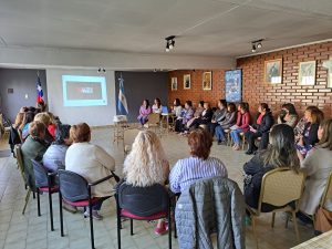 Presentaron la Guía de Herramientas de abordaje de Violencias al Consulado de Chile