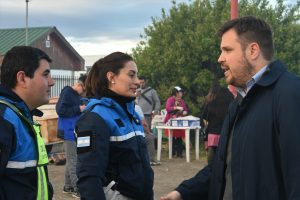 Amplio despliegue de Seguridad en el Aniversario 137° de Río Gallegos