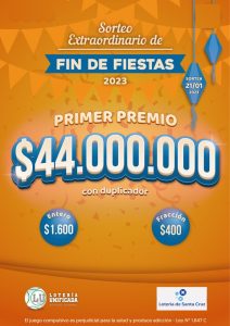 Lotería de Santa Cruz: ¡Llegaron los sorteos Extraordinarios!