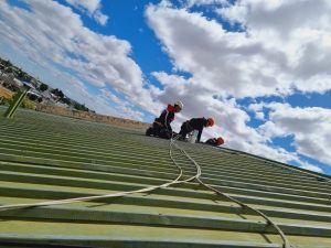 Seguridad brindó recomendaciones ante los fuertes vientos