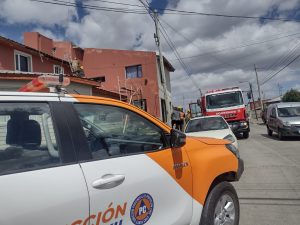 Seguridad brindó recomendaciones ante los fuertes vientos