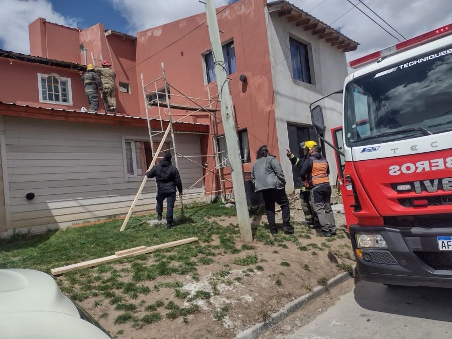 Seguridad brindó recomendaciones ante los fuertes vientos