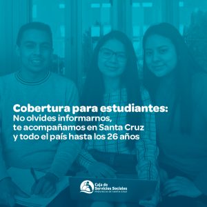 La Caja de Servicios Sociales recordó como acceder a la cobertura siendo estudiantes universitarios